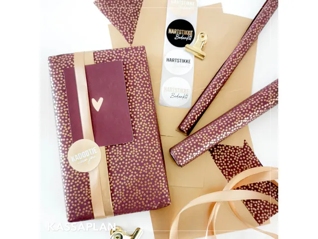 KP Sticker rond 40mm "Hartstikke Bedankt" 4 varianten 250 stuks