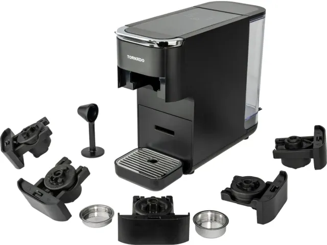 TCM7042-GS TORNADO 5in1 Capsule Koffiemachine