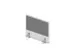 panneau de rehausse,p. table de bureau,Bl-blanc,BN8078-gris