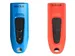 Sandisk ULTRA USB 3.0 USB Stick 32GB Duo Pack Blauw/rood