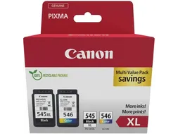 photo value pack 1 x PG-545XL + 1 x CL-546XL 8286B012, 4 kleuren
