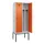 locker voor scheiding van kleding,HxBxD 2120x800x500mm,2vak