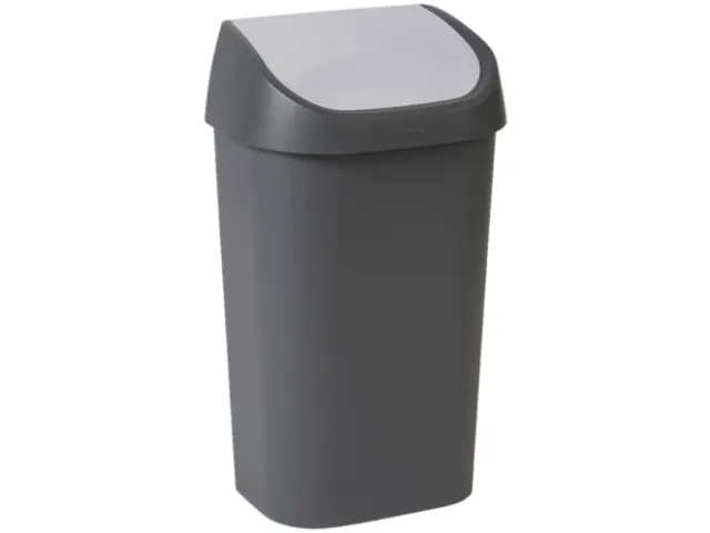 Afvalbak Mistral swing 50 liter Antraciet