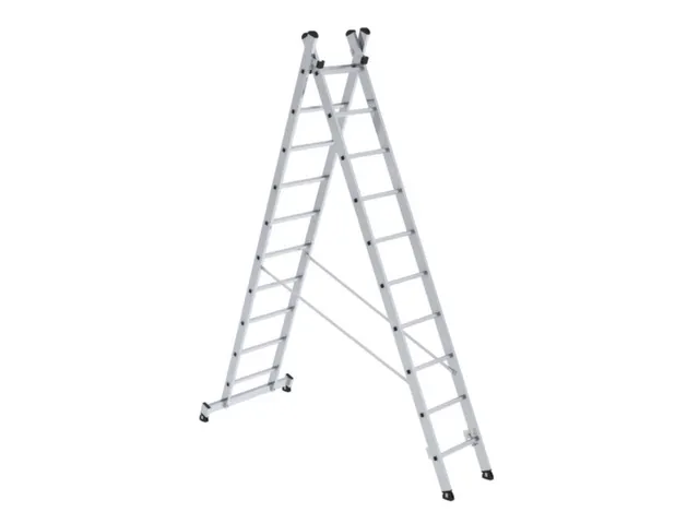 multifunctionele reformladder,2x10,sporten,balk L 5,02m,aluminium