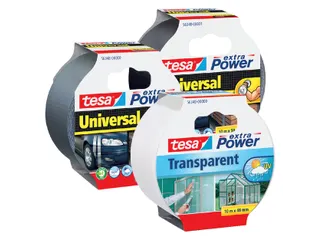 Plakband Tesa 50mmx10m extra Power zilver - 2