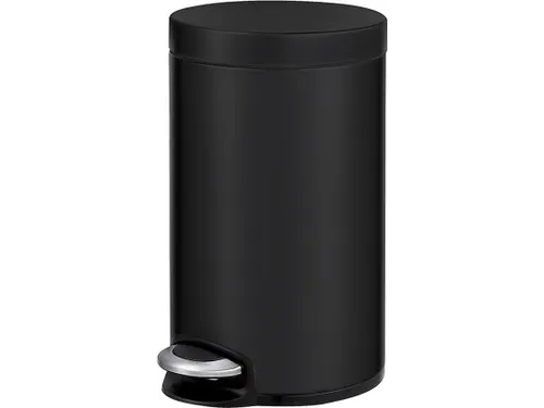 Serene pedaalemmer 12 liter Mat zwart
