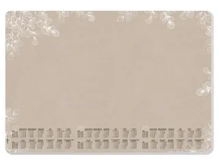 Designonderlegger Sigel Natural Eucalyptus 27/28/29 59,5x41cm 30 vel 8 - 1