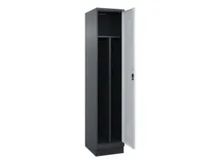 locker voor scheiding van kleding,HxBxD 1950x400x500mm,1vak