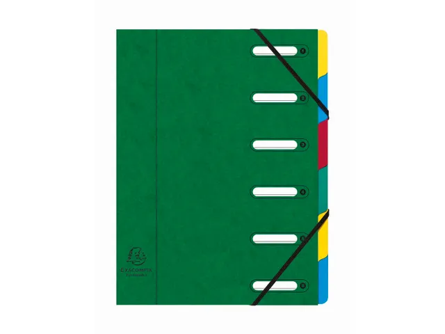 Sorteermap Harmonika vensters 6 vak ass