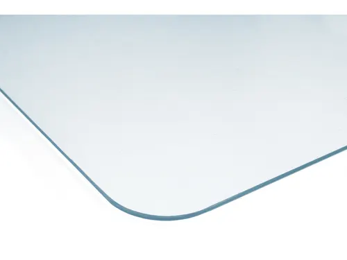 Vloermat Kangaro harde vloer 110x120cm transparant PET