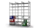 rayonnage pour classeurs,rayonnage départ,HxlxP 2700x810x635mm