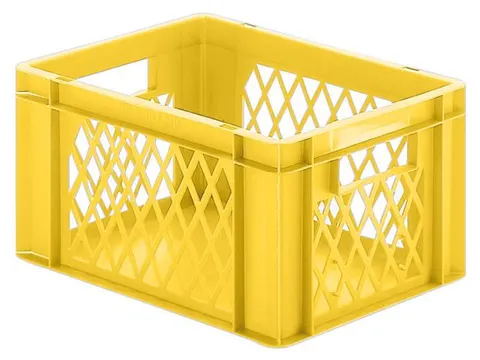 Euronorm-Stapelbak 19l H X L X B 210x400x300mm Geel