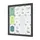 Outdoor Lockable Showcase Slim 12xA4 Antraciet