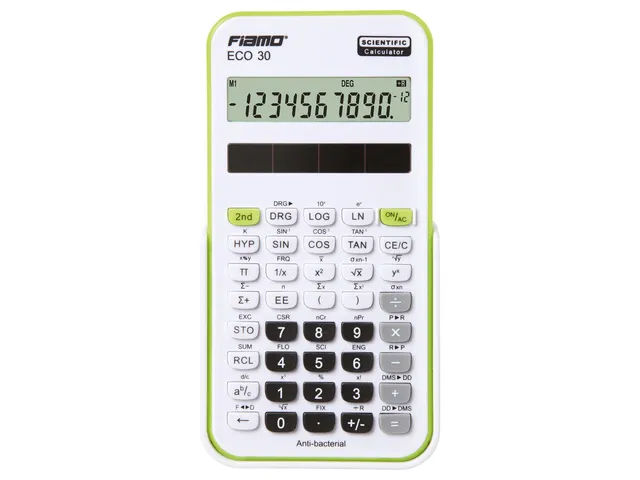 Calculator Fiamo ECO 30 GR wit-groen
