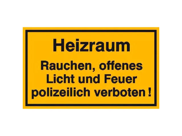 aanwijzingsbord,Verwarmingsruimte Roken,PVC,om te verlijmen