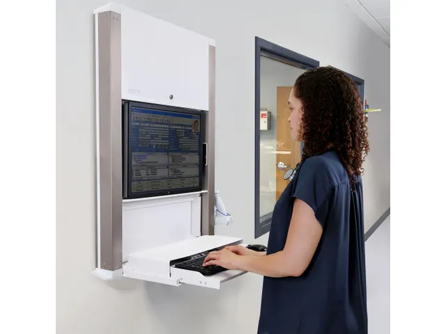Computerwerkstation Muur Wit CareFit 24-inch Zit Sta