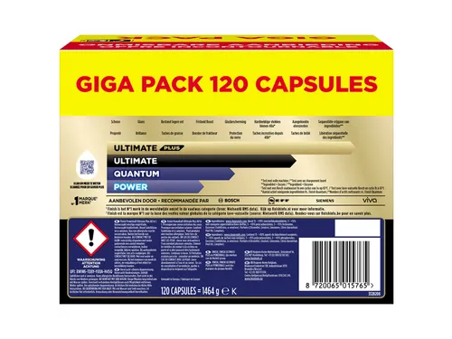 Vaatwastabletten Finish Ultimate plus 120 stuks gigapack