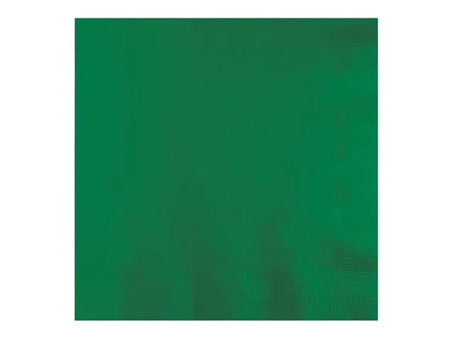 Servet emerald green 33cm 20 stuks