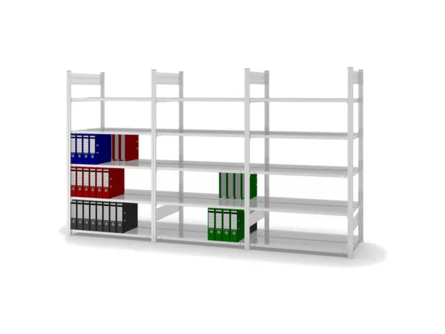 rayonnage pour classeurs,rayonnage départ,HxlxP 1750x1060x635mm