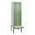 locker voor scheiding van kleding,HxBxD 2120x600x815mm,2vak