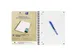 Bloc de cours Oxford A4+ 4 perforations ligné 90fls noir