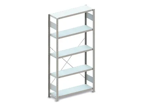 Inhaakstelling Basisveld 2000x1056x336mm 5legborden 230kg