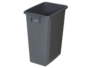 afvalverzamelaar,60l,HxBxD 580x320x460mm,romp PP grijs,gesloten - 2