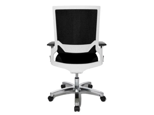 Siège De Bureau Pivotant Noir Assise Hxlxp 420-550X480X460Mm Mécan.