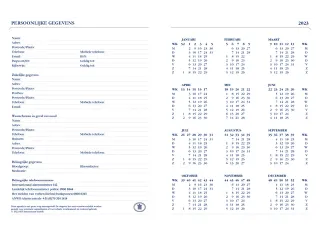 Agenda 2027 Ryam Weekplan limited edition 7dagen/2pagina's assorti - 10