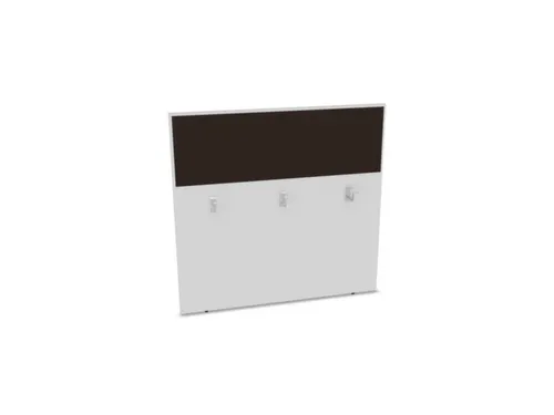 baliepaneel,v. bureau,aanbouw achter,B 1200mm,Bl-wit,BN2036-bruin