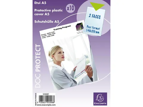 PK 10 beschermetui e nkel PVC 15/100 A5