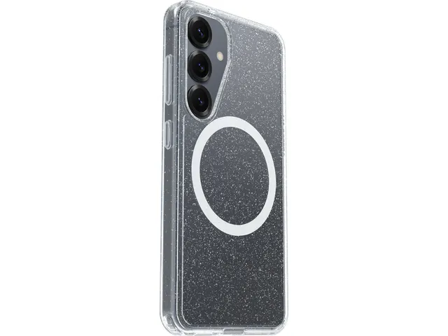 OtterBox Symmetry Clear Galaxy S25 Magnets Navajo Stardust glitter