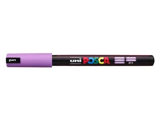 Verfstift Posca PC1MR Extra Fijne punt 0,7mm Lavendel - 1