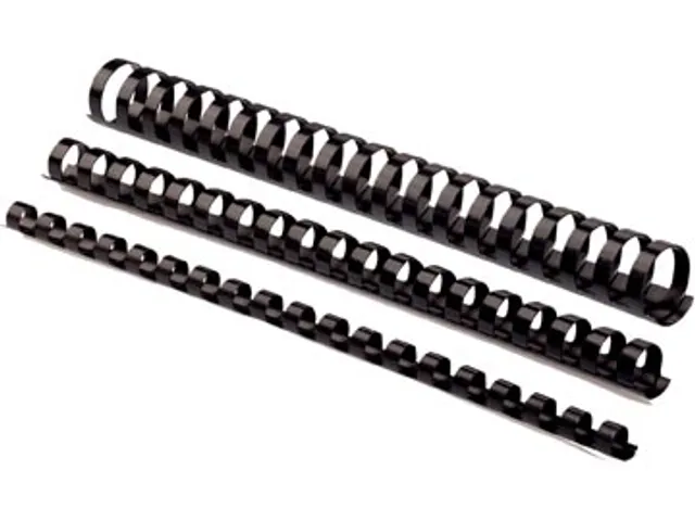 Fellowes Bindruggen, Pak Van 50 Stuks, 25mm, Zwart 21-rings