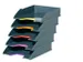 Brievenbak Durable Varicolor A4 Grijs 5 stuks