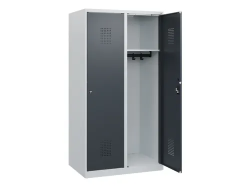 schoollocker,HxBxD 1530x800x500mm,2vak,vak B 400mm,cil.-slot