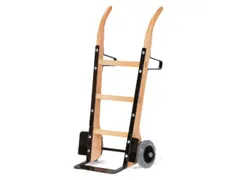 houten zakkensteekwagen 250kg steekplaat BxD 370x140mm TPE-banden