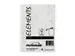 Correspondentiekaart Papicolor dubbel 105x148mm marmer grijs pak 6 st