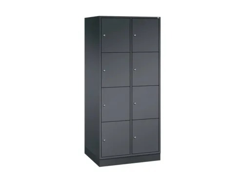 grootvolume-lockersysteem,HxBxD 1950x820x600mm,2x4vakken,cil.-slot