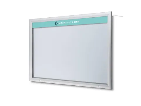 Bedrukt logopaneel 159x10cm voor Outdoor mededelingenbord 21x A4