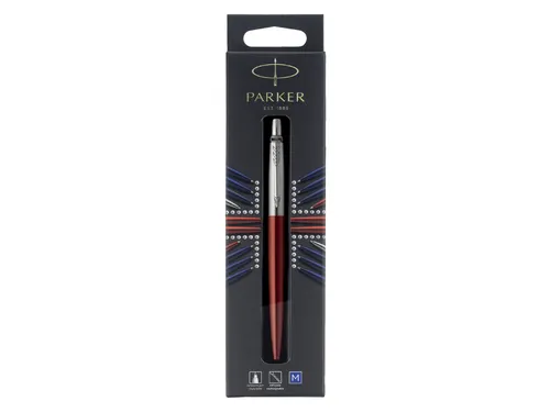 Balpen Parker Jotter Kensington red CT medium op blister