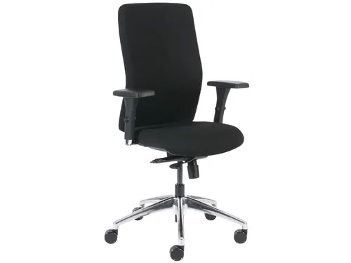 Bureaustoel Euroseats Milano synchroom zwart