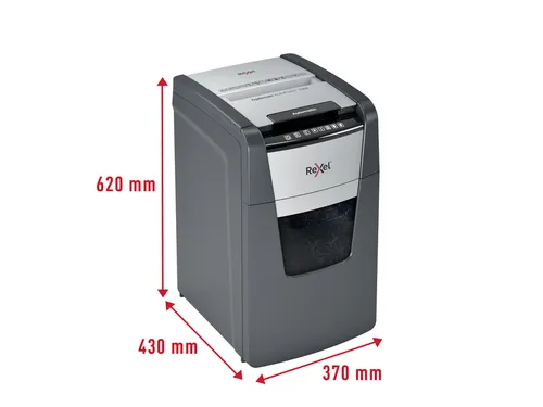 Papiervernietiger Rexel Optimum Auto+ 130X P4 snippers 4x28mm