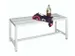 Banc Vestiaire Assise Lames En Plastique Piètement Ral9010