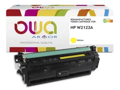 Tonercartridge OWA alternatief tbv HP W2122A geel