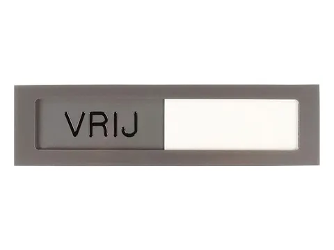 Infobord Deurbordje Vrij-bezet 150x40mm