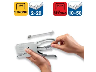 Niettang Rapid K1 50vel 24/6 platinum - 5