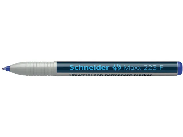 Universele marker Schneider Maxx 223 F non-permanent blauw