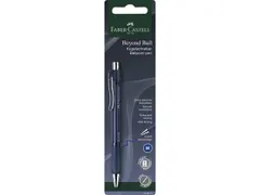 Balpen Faber-Castell Beyond Ball M blauw blisterkaart