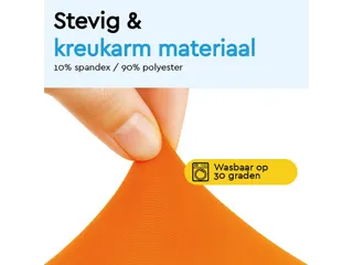 Tafelrok BRASQ voor statafel 80cm oranje - 13